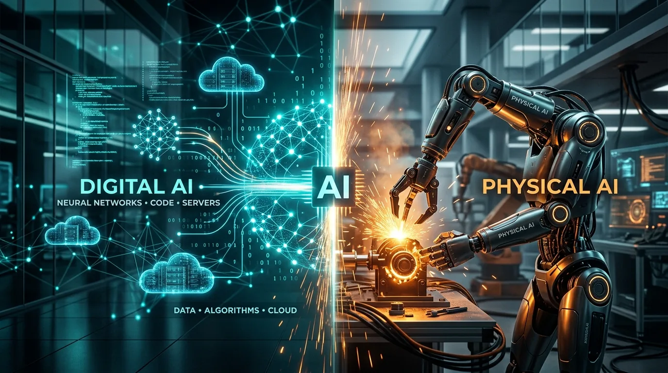 5 Core Differences Between Digital AI and Physical AI