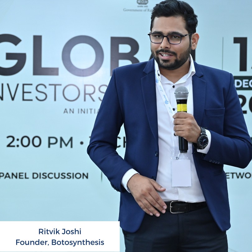 Ritwik Joshi at Dubai Expo 2020 India Pavilion